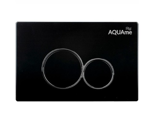 Клавиша смыва AQUAme AQM4101B Черная