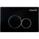 Клавиша смыва AQUAme AQM4101B Черная