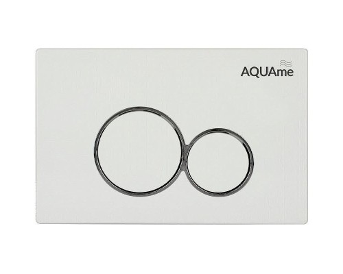 Клавиша смыва AQUAme AQM4101W Белая