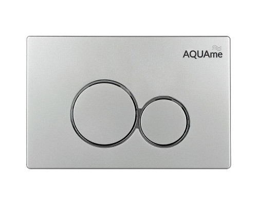 Клавиша смыва AQUAme AQM4101S Сатин