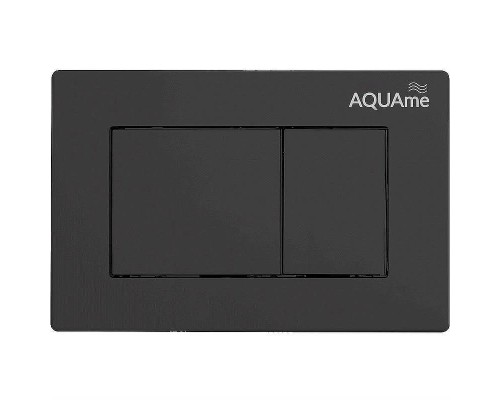 Клавиша смыва AQUAme AQM4102B Черная