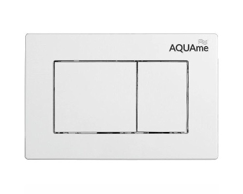 Клавиша смыва AQUAme AQM4102W Белая
