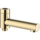 Излив для смесителя AQUAme AQM8301BG Шлифованное золото
