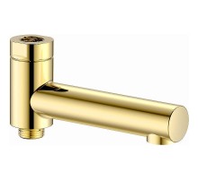Излив для смесителя AQUAme AQM8301GG Золото глянцевое