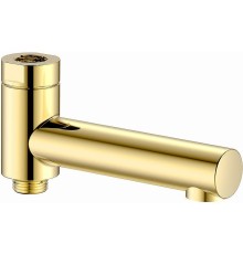 Излив для смесителя AQUAme AQM8301GG Золото глянцевое