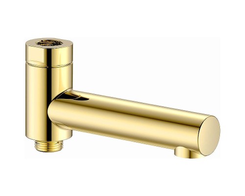 Излив для смесителя AQUAme AQM8301GG Золото глянцевое