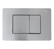 Клавиша смыва Abber AC0120MCH Хром матовый