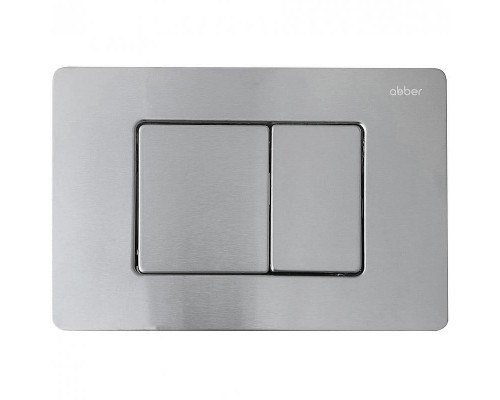 Клавиша смыва Abber AC0120MCH Хром матовый