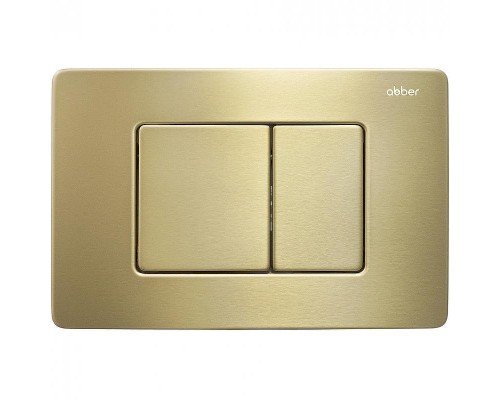 Клавиша смыва Abber AC0120MMG Золото матовое