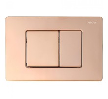 Клавиша смыва Abber AC0120RG Золото розовое