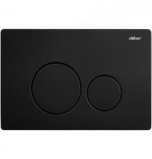 Клавиша смыва Abber AC0121MB Черная матовая