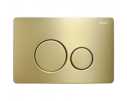 Клавиша смыва Abber AC0121MMG Золото матовое