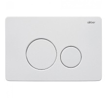 Клавиша смыва Abber AC0121MW Белая матовая