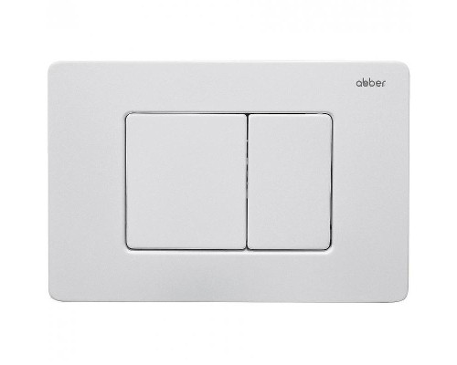Клавиша смыва Abber AC0120MW Белая матовая