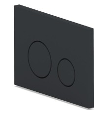 Клавиша смыва Bas ИУ00004 цвет Черный матовый