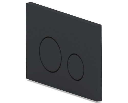 Клавиша смыва Bas ИУ00004 цвет Черный матовый