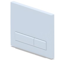 Клавиша смыва Bas ИУ00005 цвет Белый глянец