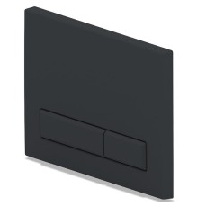 Клавиша смыва Bas ИУ00007 цвет Черный матовый