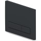 Клавиша смыва Bas ИУ00007 цвет Черный матовый