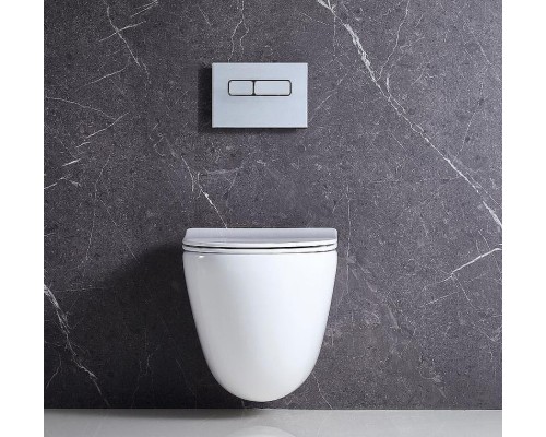 Сиденье для унитаза BelBagno Alpina BB309SC Белое с микролифтом