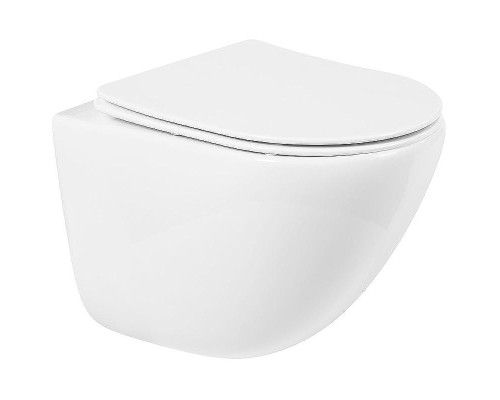 Сиденье для унитаза BelBagno Amanda BB051SC Белое с микролифтом