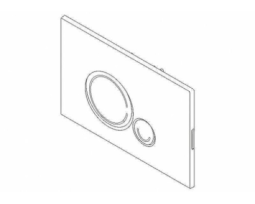 Клавиша смыва BelBagno Sfera BB016-SR-CHROME.M Хром матовый