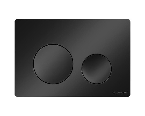 Клавиша смыва Ceramicanova Balance Circle CN12-001MB Черная матовая