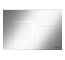 Клавиша смыва Ceramicanova Balance Square CN12-002M Хром матовый