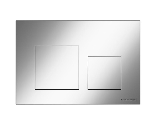 Клавиша смыва Ceramicanova Balance Square CN12-002M Хром матовый