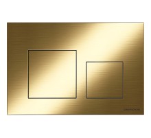 Клавиша смыва Ceramicanova Balance Square CN12-002BG Брашированное золото