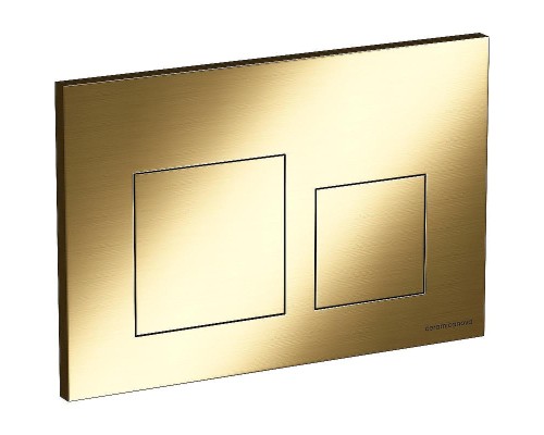 Клавиша смыва Ceramicanova Balance Square CN12-002BG Брашированное золото