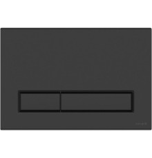 Клавиша смыва Cersanit Blick 64115 Черная матовая
