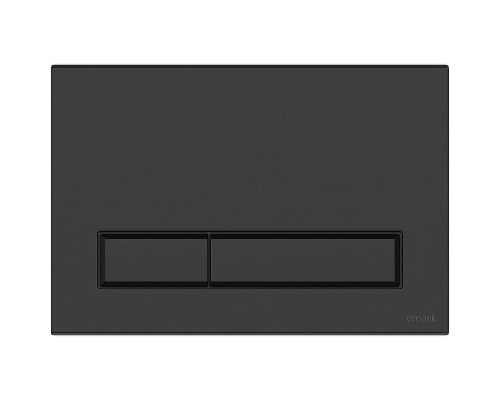 Клавиша смыва Cersanit Blick 64115 Черная матовая