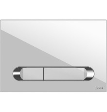 Клавиша смыва Cersanit Estetica 64111 Белая Хром