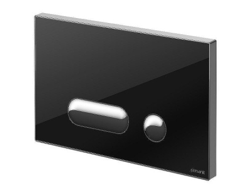 Клавиша смыва Cersanit Intera P-BU-INT/Blg/Gl Черная глянцевая