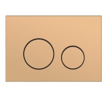 Клавиша смыва Cersanit Link 63524 Золотая матовая