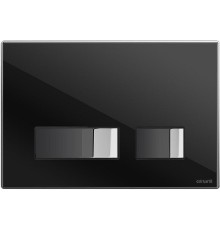 Клавиша смыва Cersanit Movi P-BU-MOV/Blg/Gl Черная глянцевая