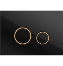 Клавиша смыва Cersanit Twins 64117 Черная