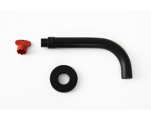 Излив для смесителя Cezares Leaf LEAF-SC-NOP Черный матовый