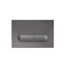 Клавиша смыва Cezares Liner LINER-BTN-GM цвет Оружейная сталь