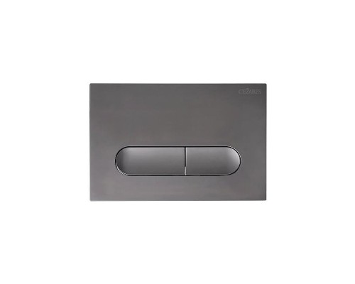 Клавиша смыва Cezares Liner LINER-BTN-GM цвет Оружейная сталь