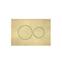 Клавиша смыва Cezares Pneumatic PN1-BTN-BORO цвет Золото Сталь