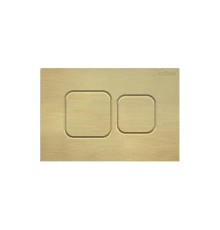 Клавиша смыва Cezares Pneumatic PN2-BTN-BORO цвет Золото Сталь