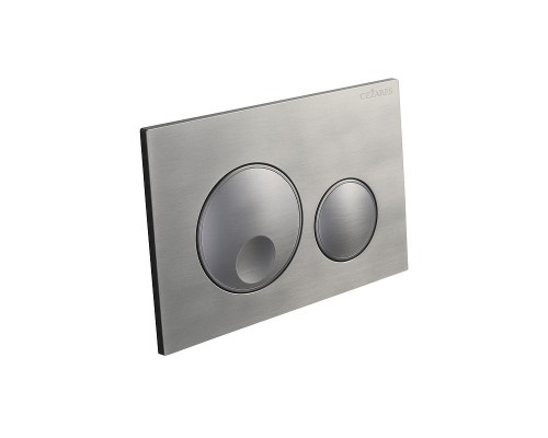 Клавиша смыва Cezares Relax RELAX-BTN-GM цвет Оружейная сталь