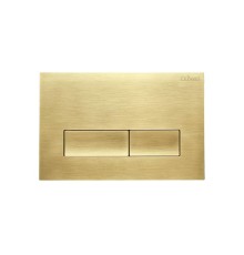 Клавиша смыва Cezares Slider SLIDER-BTN-BORO цвет Золото Сталь