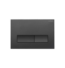 Клавиша смыва Cezares Slider SLIDER-BTN-NOP цвет Черный матовый