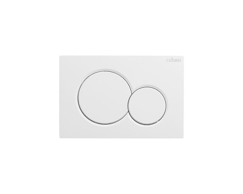 Клавиша смыва Cezares Stylus STYLUS-BTN-BL цвет Белый