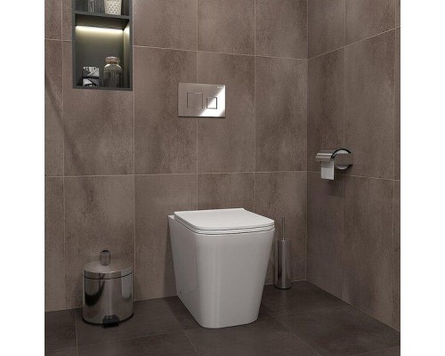 Клавиша смыва Corpa Nera Bonini CN70701CH цвет Хром глянец