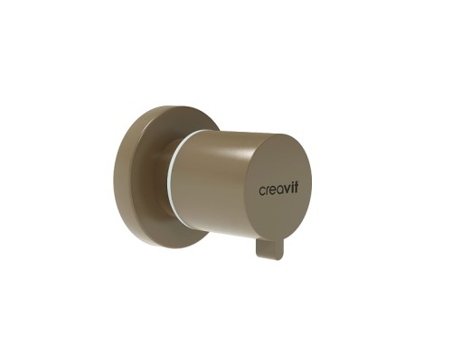 Запорный вентиль Creavit AC50L.CCM цвет Капучино