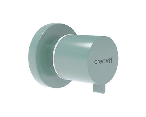 Запорный вентиль Creavit AC50L.NYL цвет Зелёный нил матовый